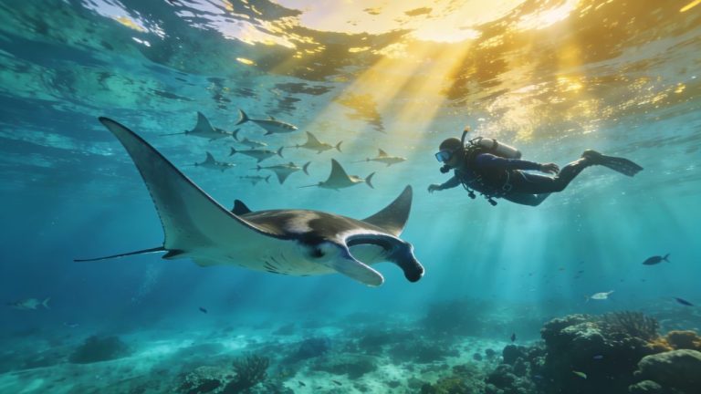 Diving with manta rays and mobulas worldwide