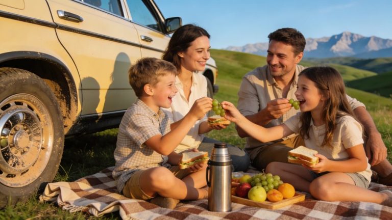 Family road trip without wasting money