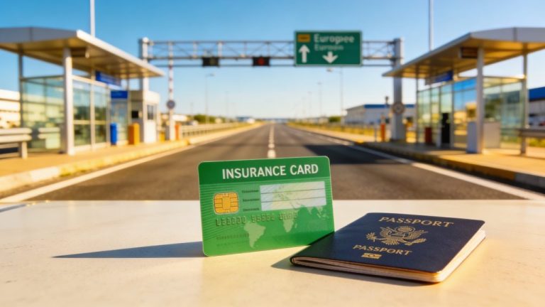 Insurance and green card at EU borders