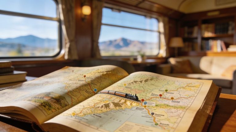 Clever ways to discover sights along train routes