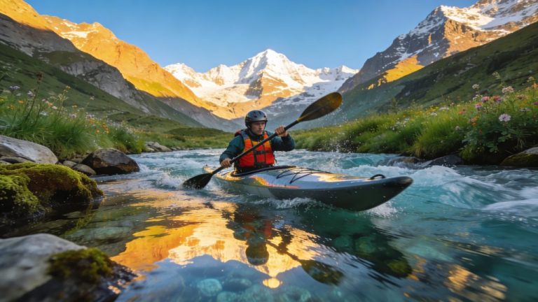 White-water kayaking for beginners in Europe