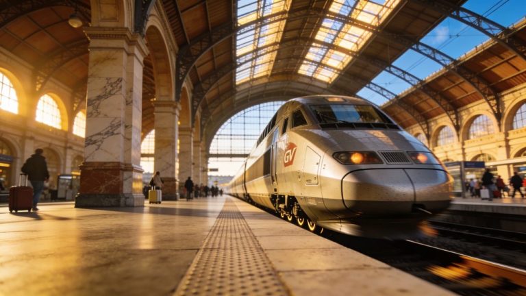 Travelling to Paris by train