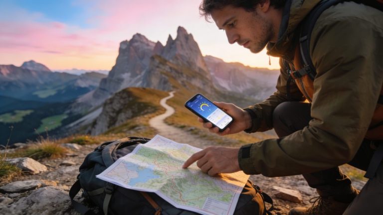 Altitude and weather determine your mountain trip