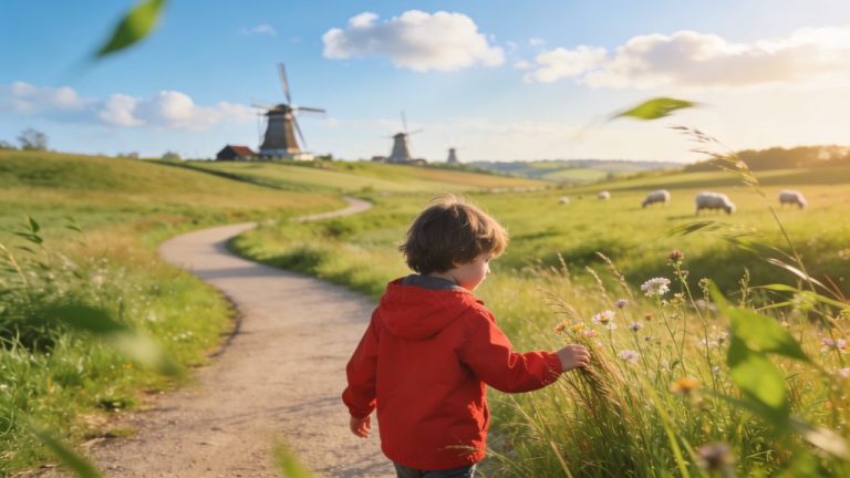 Child-friendly walks in Dutch nature