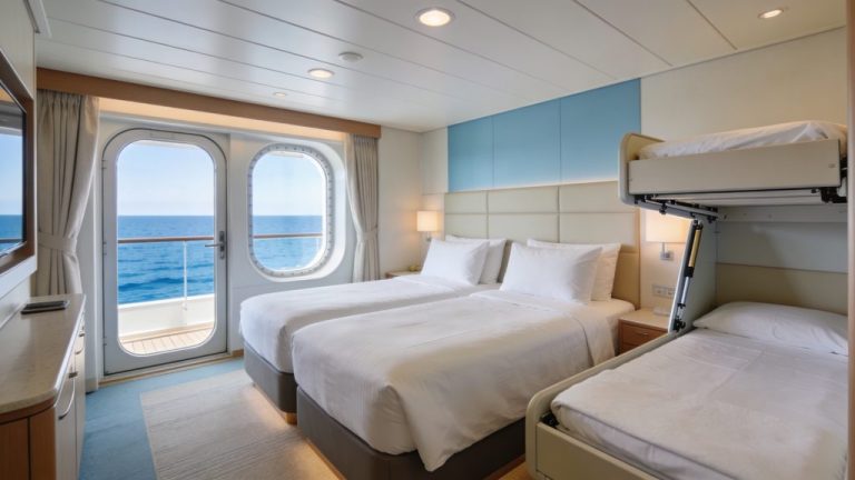 Smart choices for cabin size and bed configurations on a cruise