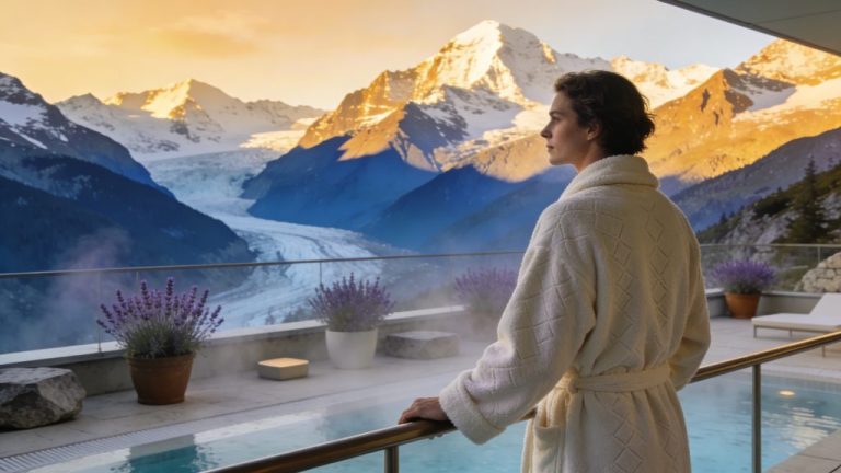 Wellness in the Alpine mountains: pure relaxation with mountain views