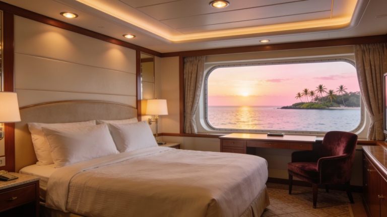 Cabin comfort defines your experience on longer cruises