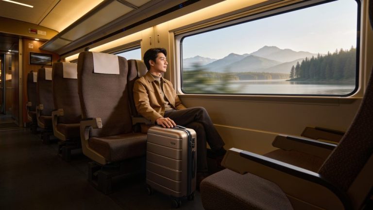 Travelling in comfort with the right luggage on long train journeys