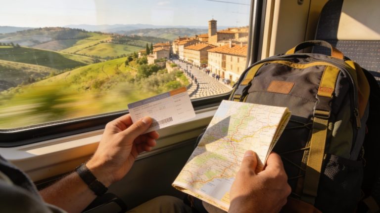Safe backpacking by train in Europe